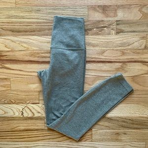 Lululemon Align High-Rise Pant 25" Heathered Grey Sage Sz 2 Legging